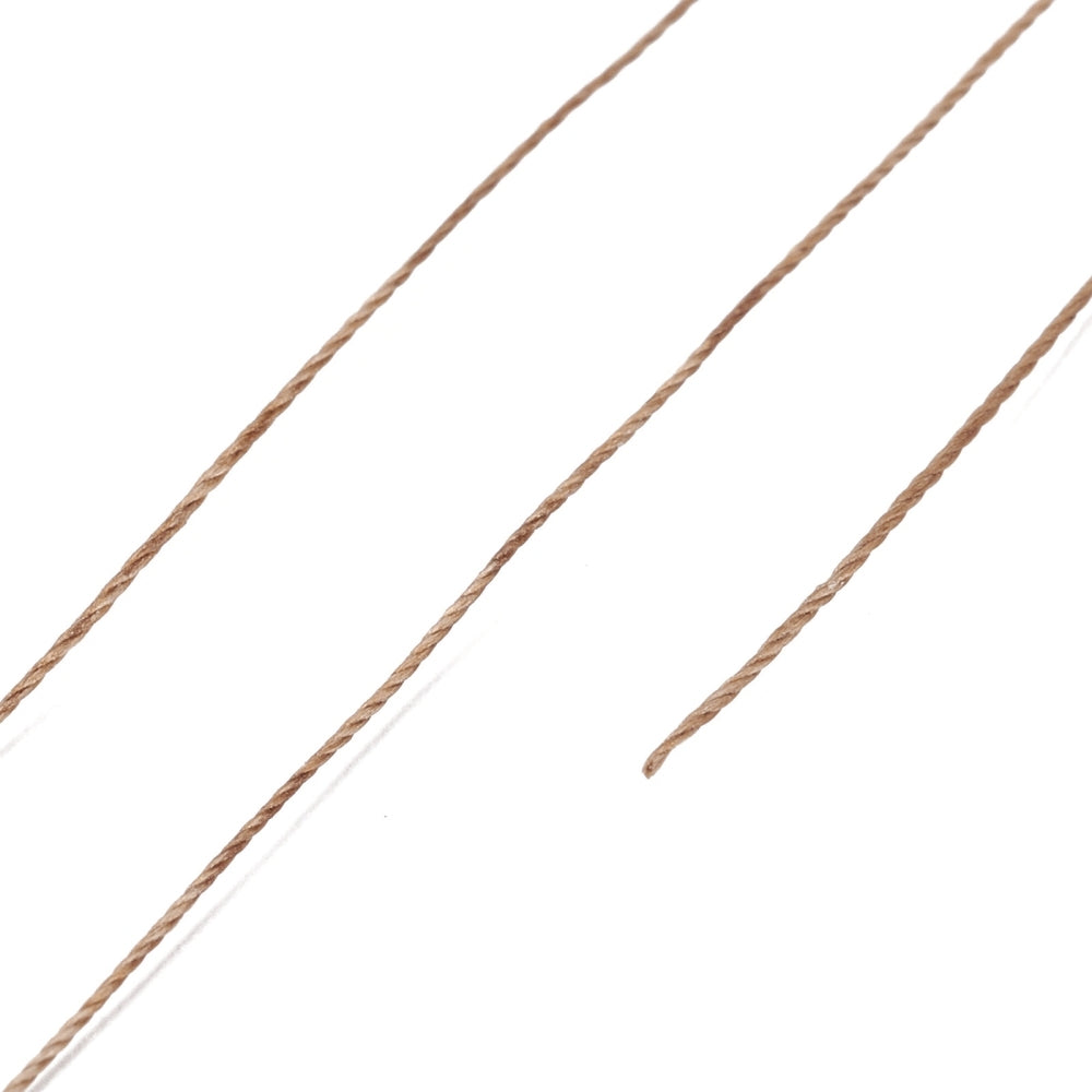 Koord Micro Macramé Bruin 0.35mm - per rol (160m)-koord-Kraaltjes van Renate