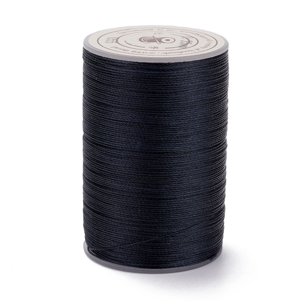 Koord Micro Macramé Donkerblauw 0.35mm - per rol (160m)-koord-Kraaltjes van Renate