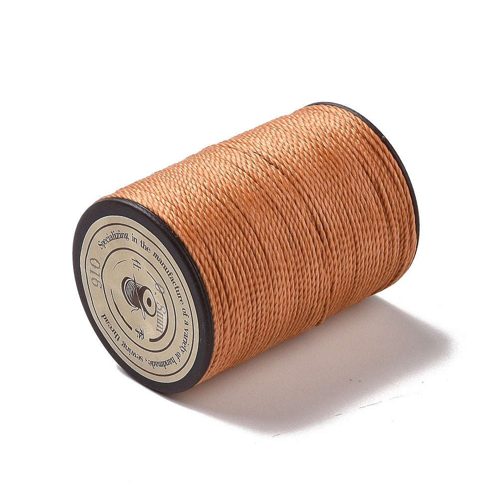 Koord Micro Macramé Karamel 0.8mm - per rol (50m)-koord-Kraaltjes van Renate