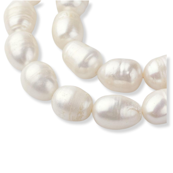 Zoetwaterparel 10-11mm wit - per stuk-Kralen-Kraaltjes van Renate