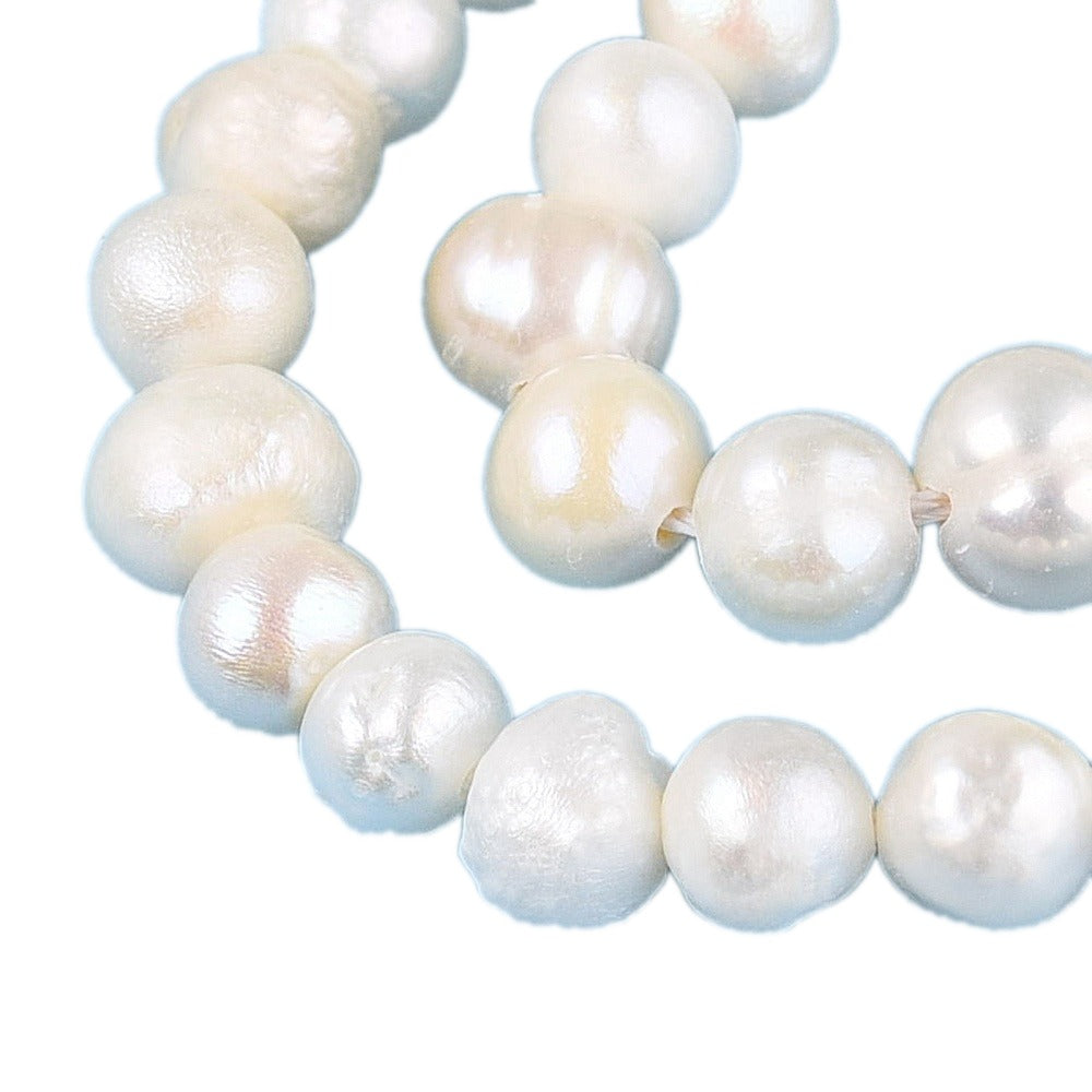 Zoetwaterparel Ovaal Crème 4-5mm - per stuk-Kralen-Kraaltjes van Renate