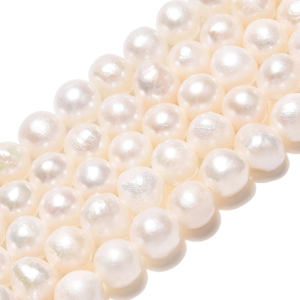 Zoetwaterparel Ovaal Crème 5-6mm - per stuk-Kralen-Kraaltjes van Renate