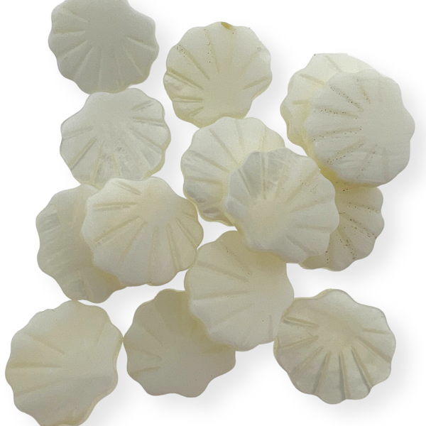 Zoetwaterschelp kraal Schelp parelmoer 12mm-Kralen-Kraaltjes van Renate