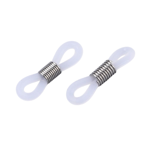 Zonnebril Houder Stainless Steel Zilver 20x5mm - 2 stuks-Onderdelen-Kraaltjes van Renate