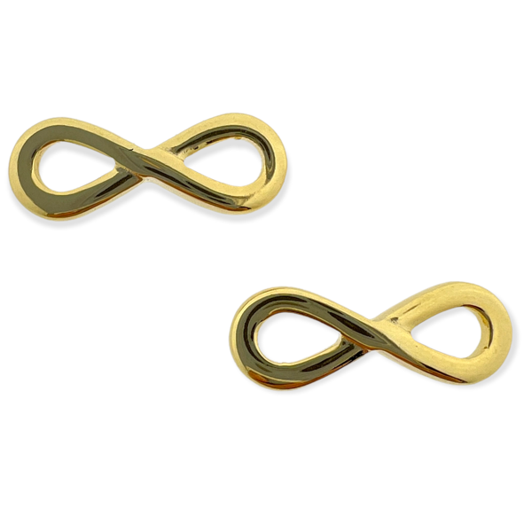 infinity goud Stainless Steel tussenzetsel 17.5x6.5x2mm-bedels-Kraaltjes van Renate
