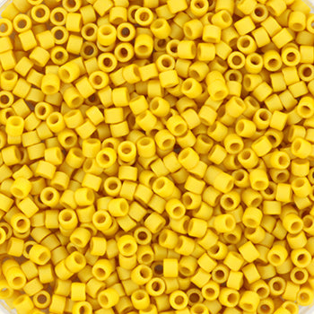 Miyuki Delica DB-2284 opaque matte glazed pineapple 11/0 - 4 gram