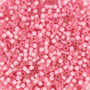 Miyuki Delica DB-625 silverlined dyed alabaster rose 11/0 - 4 gram